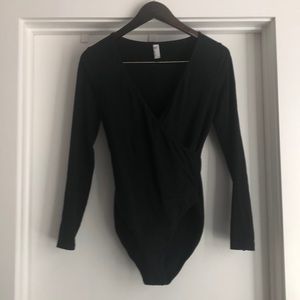 American Apparel Black Body Suit